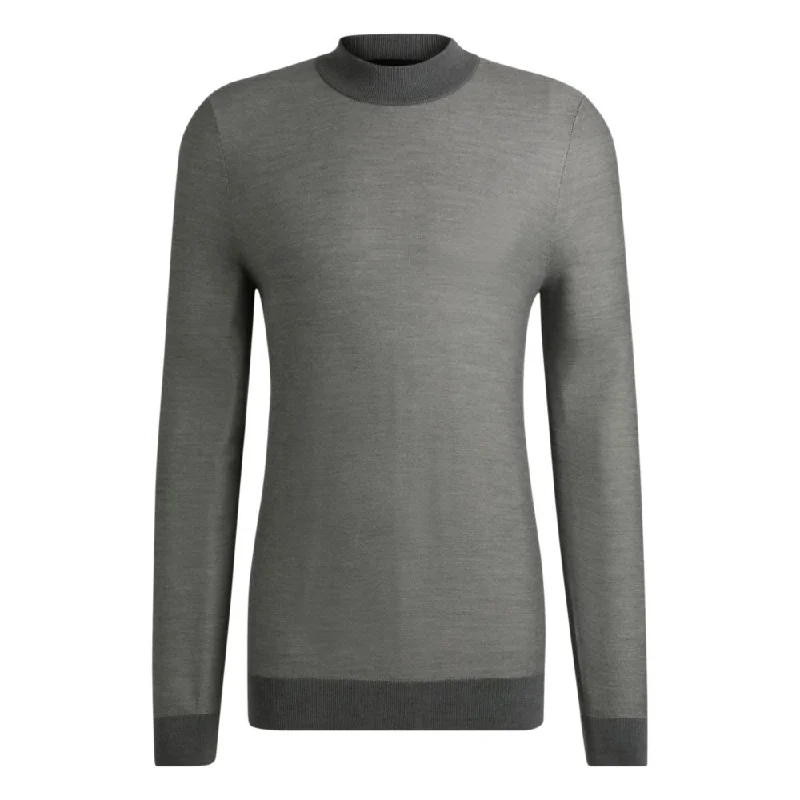 Comfortable Jeans Silk regular-fit sweater with knitted structure