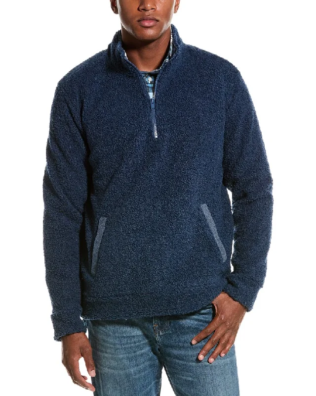 Relaxed Fit WEATHERPROOF VINTAGE 1/4-Zip Teddy Sherpa Pullover