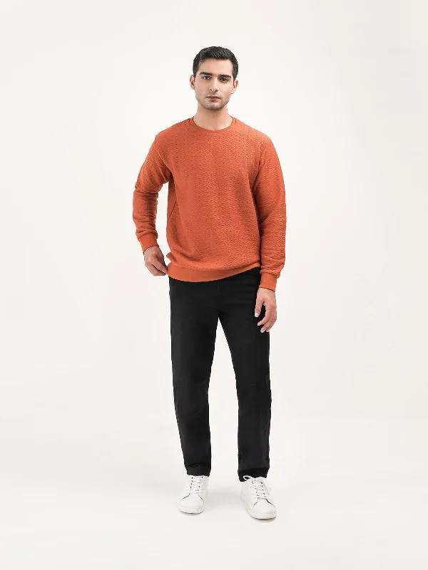 Fashionable Comfort "FOLUKE" Casual Crew Neck Sweatshirt