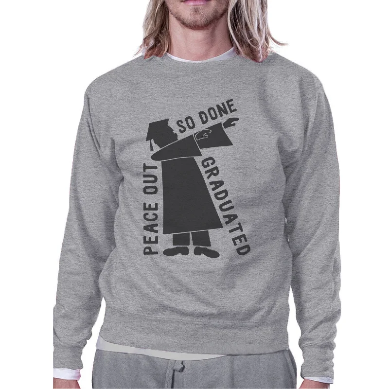 Dessert Matching Graduated Dab Dance Grey Sweatshirt