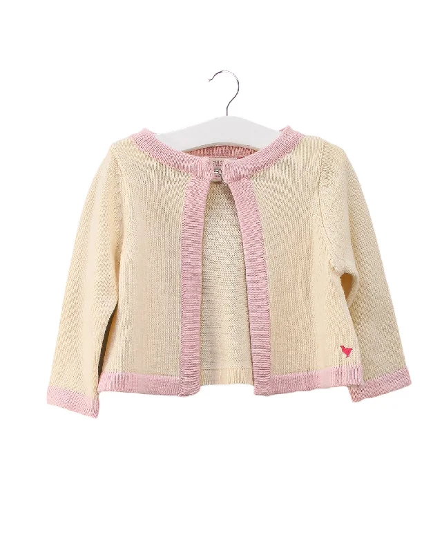 Trendy Casuals Pink Chicken Cardigan 6-12M