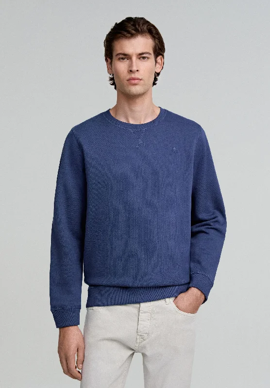 Practical Style BASIC SKULL SWEATSHIRT