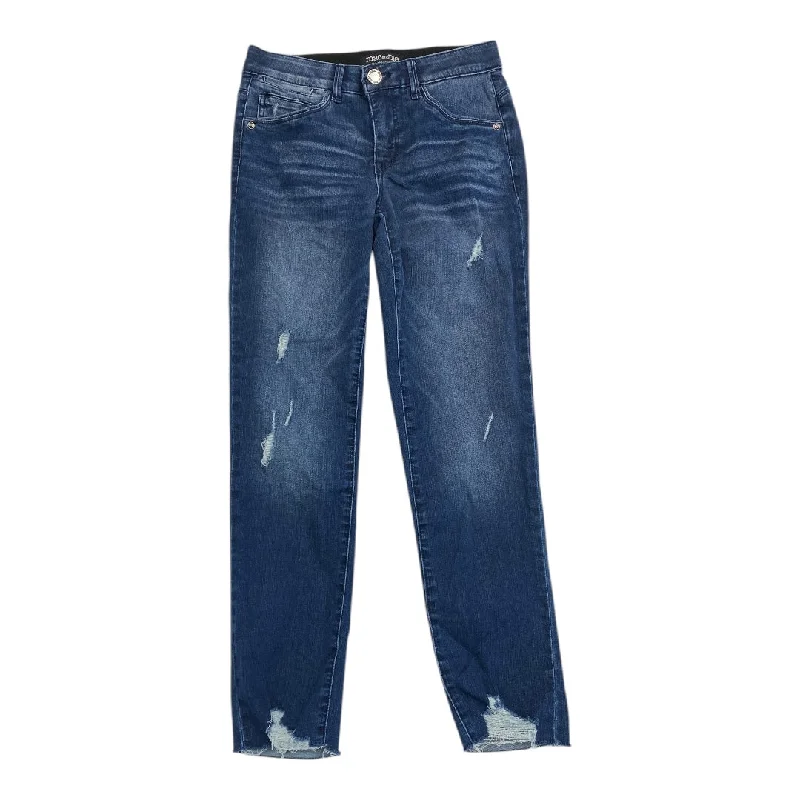 Fashionable Items Jeans Skinny By Mac and Me In Blue Denim, Size: 2