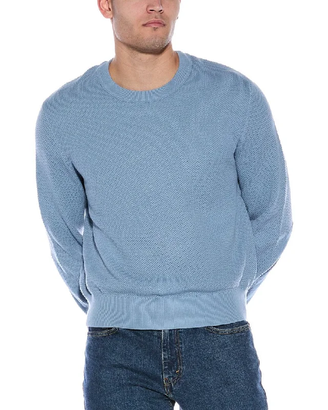 Effortless Dressing rag & bone Dexter Washed Crewneck Sweater