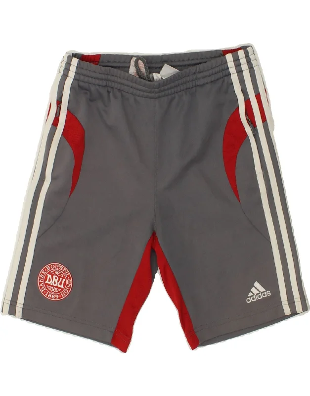 Cozy Fit Wear ADIDAS Boys Clima 365 Sport Shorts 11-12 Years Grey Polyester