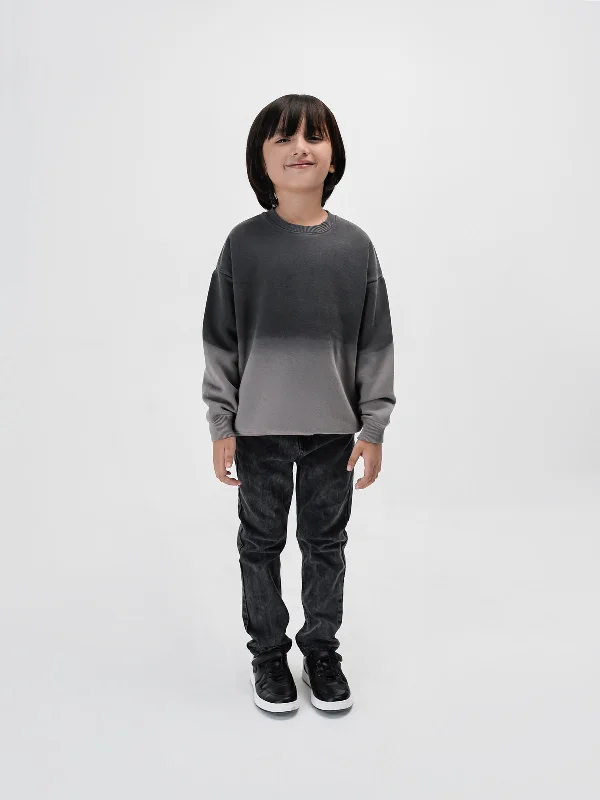 Relaxed Weekend Wear "COCHANE" Crew Neck Sweatshirt