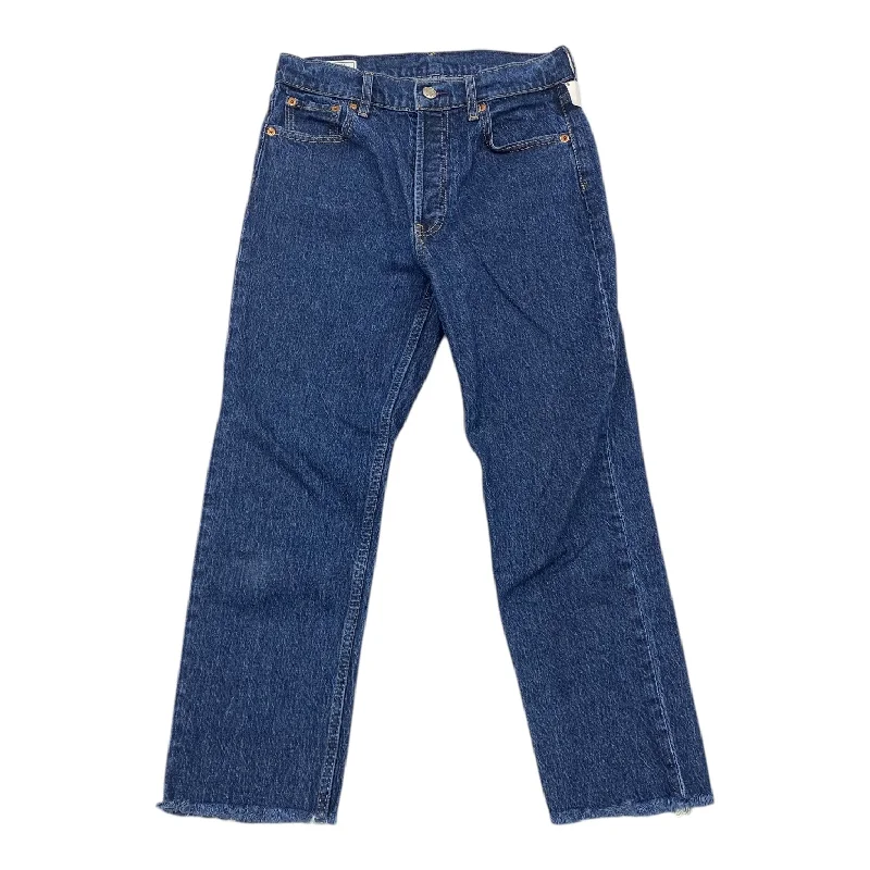Casual Chic Outfits Jeans Straight By Gap In Blue Denim, Size: 4