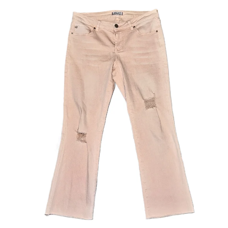 Eye-catching Personality Jeans Flared By Dear John In Orange, Size: 6