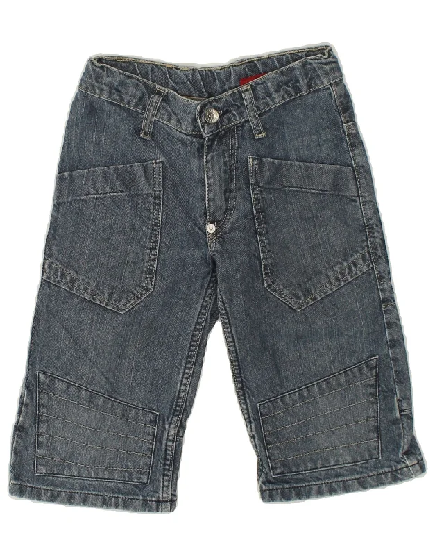 Cozy Pants LEVI'S Boys Denim Shorts 4-5 Years W24 Blue Cotton