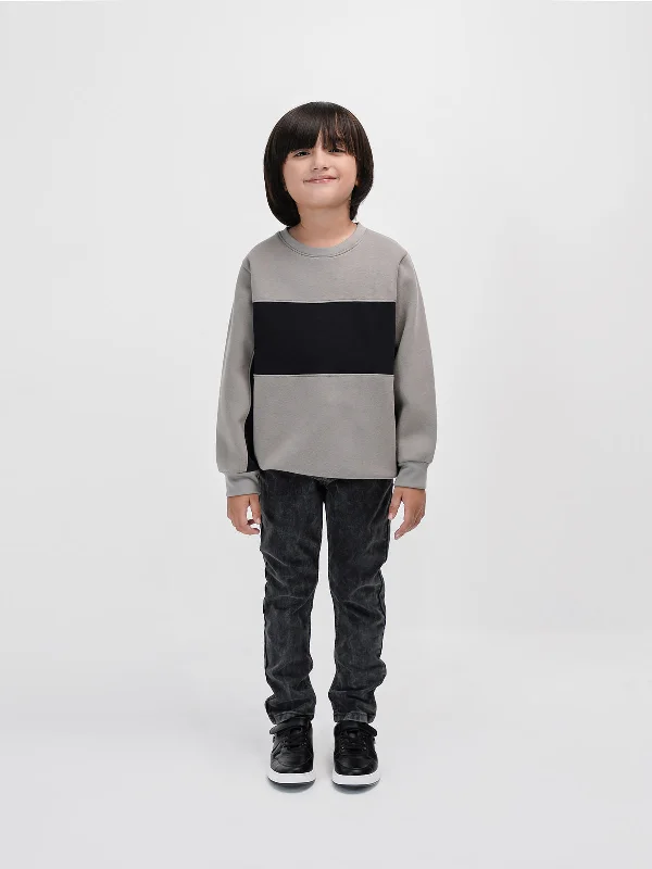 Easygoing Outfits "AZURE" Crew Neck Sweatshirt
