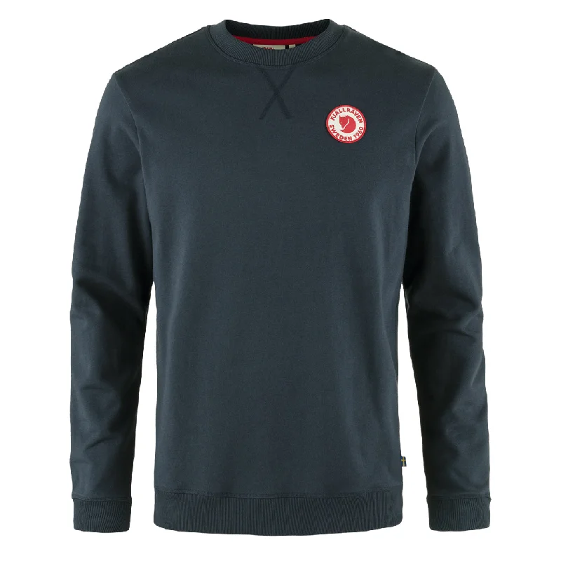 Playful Style Fjallraven 1960 Logo Badge Sweater Dark Navy