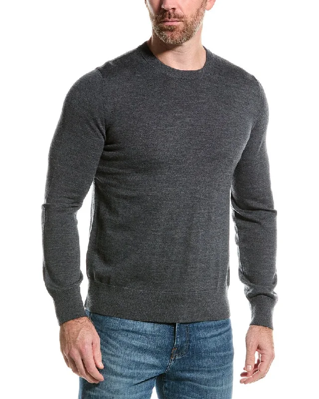 Minimalism Brooks Brothers Merino Wool Crewneck Sweater