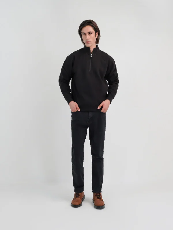 Easy Wear Chic "STANKO" Casual Fleece Zipper Sweatshirt