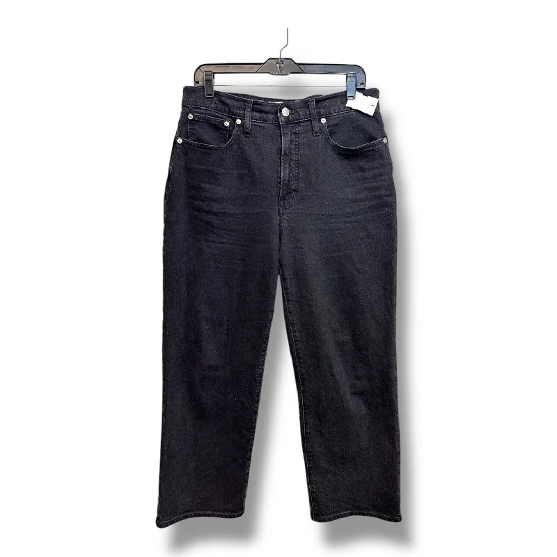 Bright Colors Jeans wide leg By Madewell In Black, Size: 10