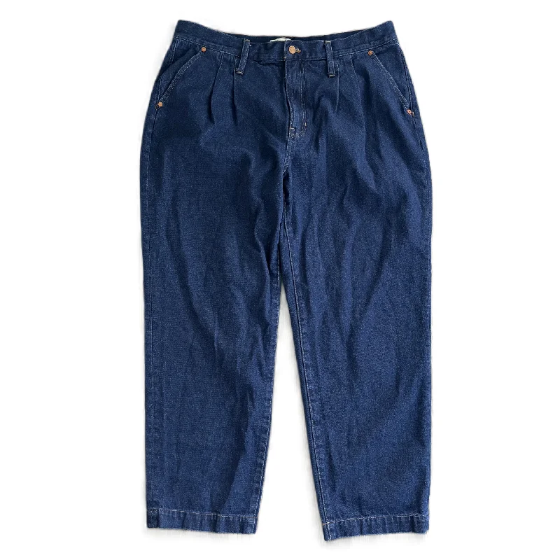 Noble Temperament Jeans Boyfriend By Madewell In Blue Denim, Size: 16