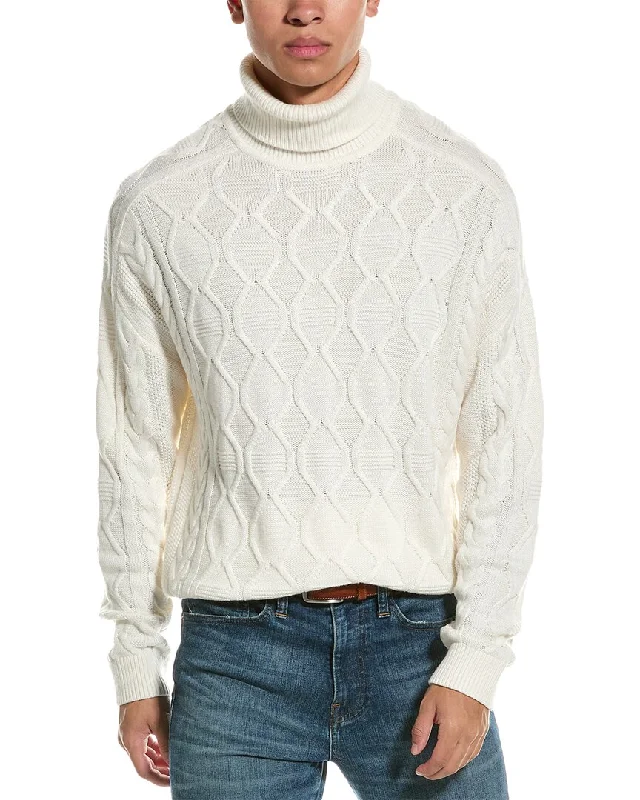 Nightclub Style Reiss Alston Wool-Blend Roll Neck Sweater