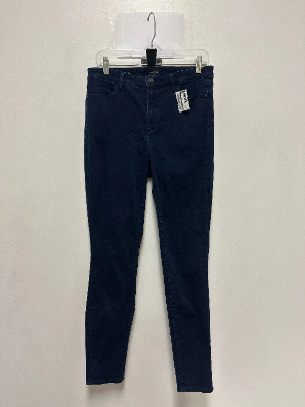 Girl Style Jeans Skinny By Talbots In Blue Denim, Size: 10