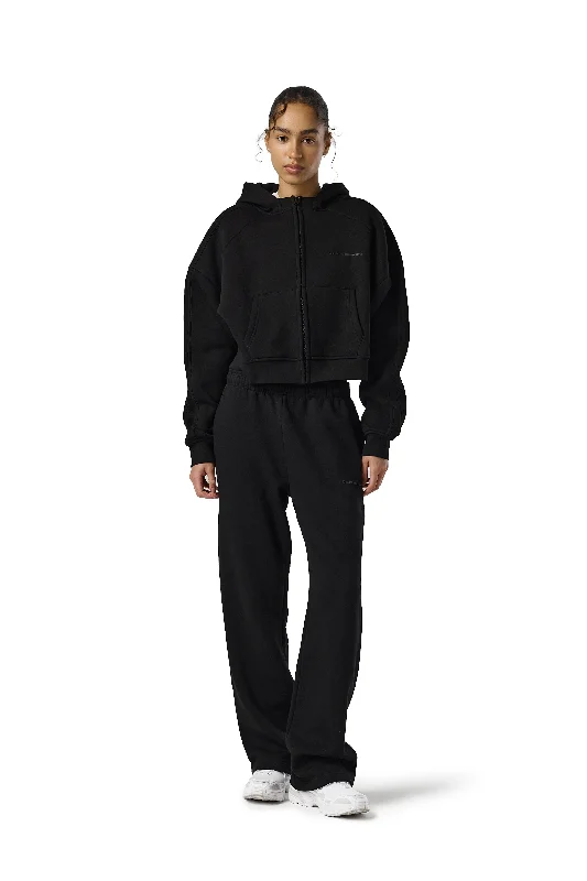 Cozy Sweaters Trademark Boxy Zip Up in Road