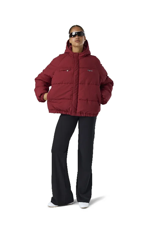 Effortless Outfits Seekers Puffer Coat in Alert