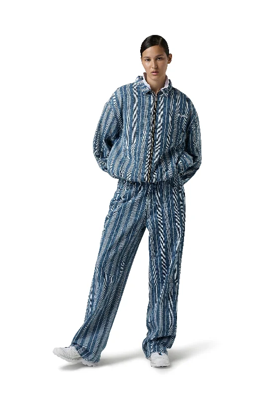 Versatile Casuals Vista Stripe Oversized Jacket