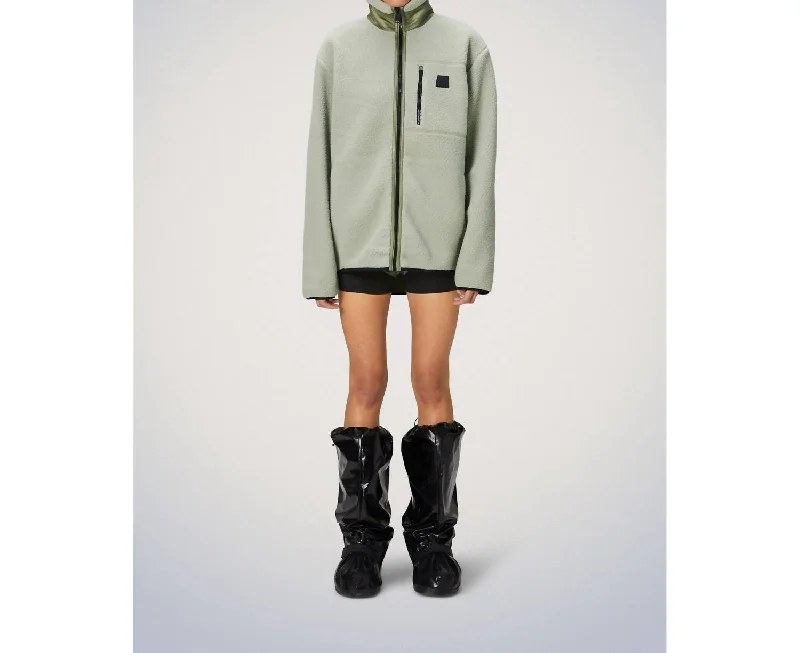 Comfortable Tops Yermo Fleece Jacket T1 In Earth
