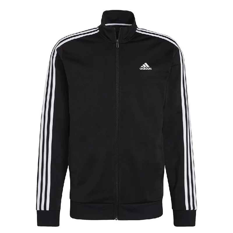 Cozy Shirts adidas - Men's Essentials Warmup 3 Stripes Track Jacket (H46099)