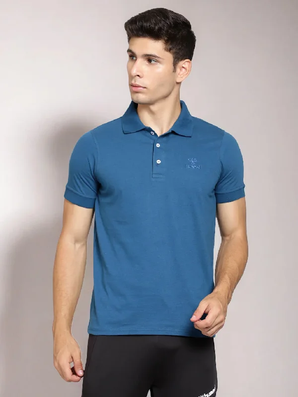 Fashion Wear Ascon Polo Neck Cotton Rich Half Sleeve Solid Regular fit Cottonpoly T-shirt for Men Comfortable soft Breathable Fabric Stretchable for Everyday Use Ideal for Casual wear and officewear Fashion Wear Ascon Polo Neck Cotton Rich Half Sleeve Solid Regular fit Cottonpoly T-shirt for Men Comfortable soft Breathable Fabric Stretchable for Everyday Use Ideal for Casual wear and officewear