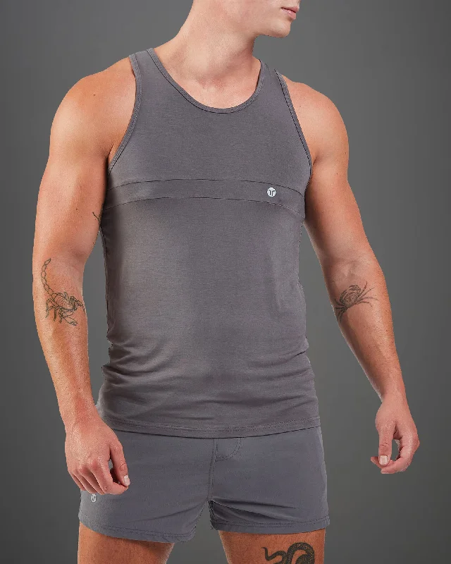Comfortable Fashion Game Bamboo Tank - Licorice