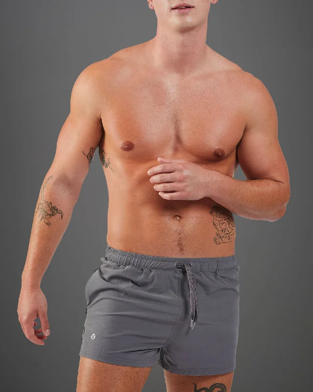 Must-have For Autumn And Winter Bolt 3" Short - Licorice