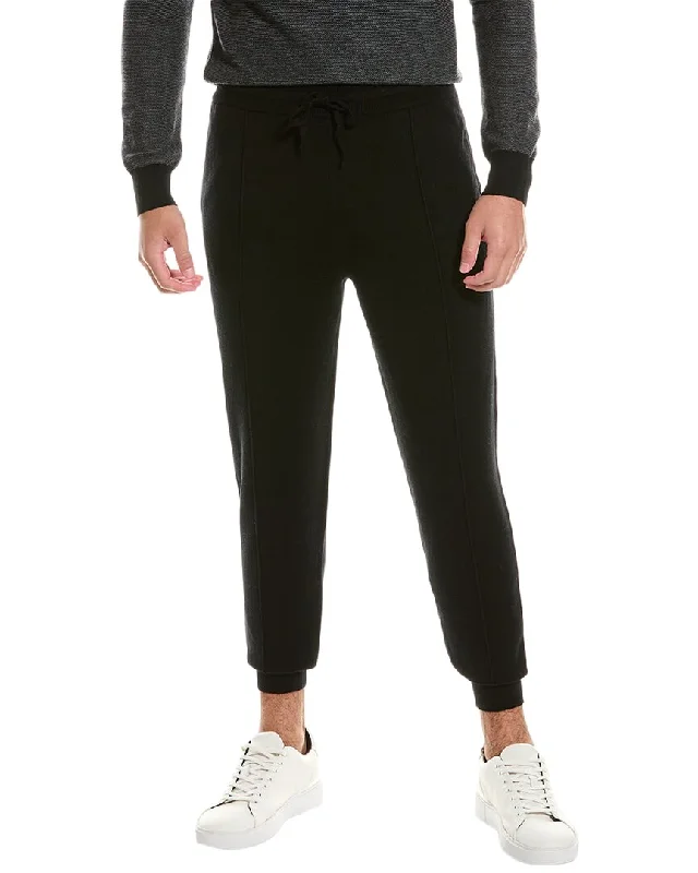Layered Comfort Bruno Magli Wool Jogger Pant