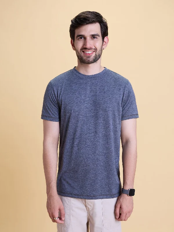 Soft Touch Core Active Tee- Regular Fit melanges