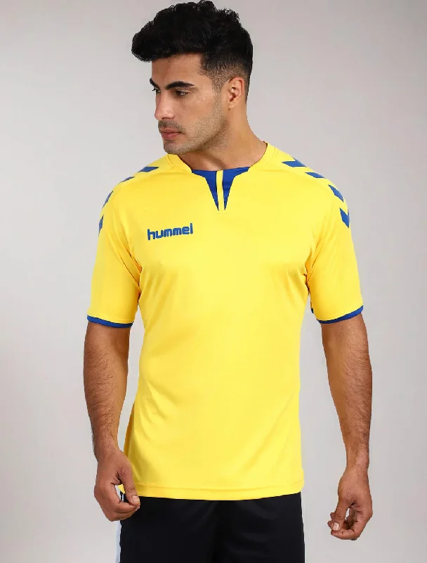 Advanced Customization Core Round Neck Half Sleeve Solid Regular fit Polyester T-shirt for Men Comfortable Breathable Fabric Stretchable for Everyday Use Ideal for Yoga Training Gym Running or Performance Advanced Customization Core Round Neck Half Sleeve Solid Regular fit Polyester T-shirt for Men Comfortable Breathable Fabric Stretchable for Everyday Use Ideal for Yoga Training Gym Running or Performance