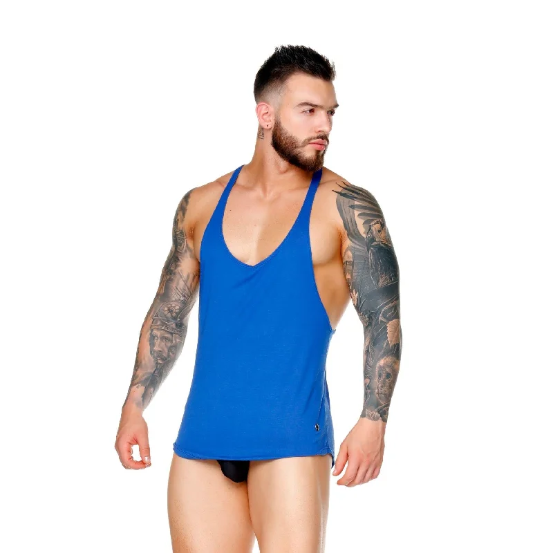 College Style Gigo Forever tank blue