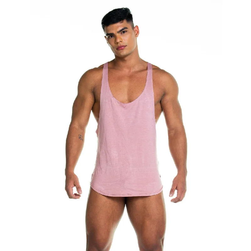 Casual And Comfortable Gigo Forever tank pink