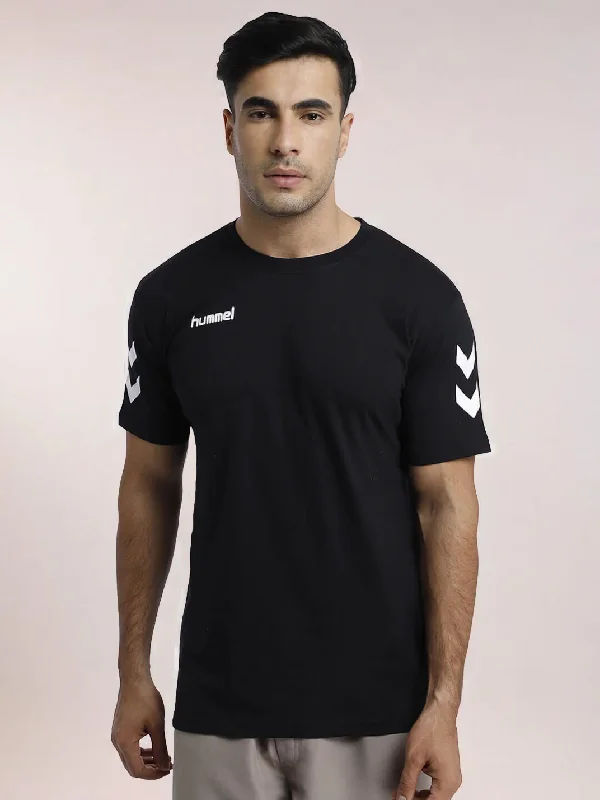 Comfortable down Go Cotton Round Neck Cotton Rich Half Sleeve Solid Regular fit Cottonpoly T-shirt for Men Comfortable soft Breathable Fabric Stretchable for Everyday Use Ideal for Casualwear Comfortable down Go Cotton Round Neck Cotton Rich Half Sleeve Solid Regular fit Cottonpoly T-shirt for Men Comfortable soft Breathable Fabric Stretchable for Everyday Use Ideal for Casualwear