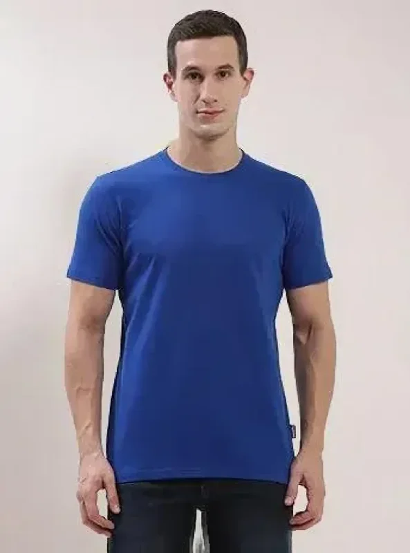 Cozy Footwear Cam Men's Blue T-shirt