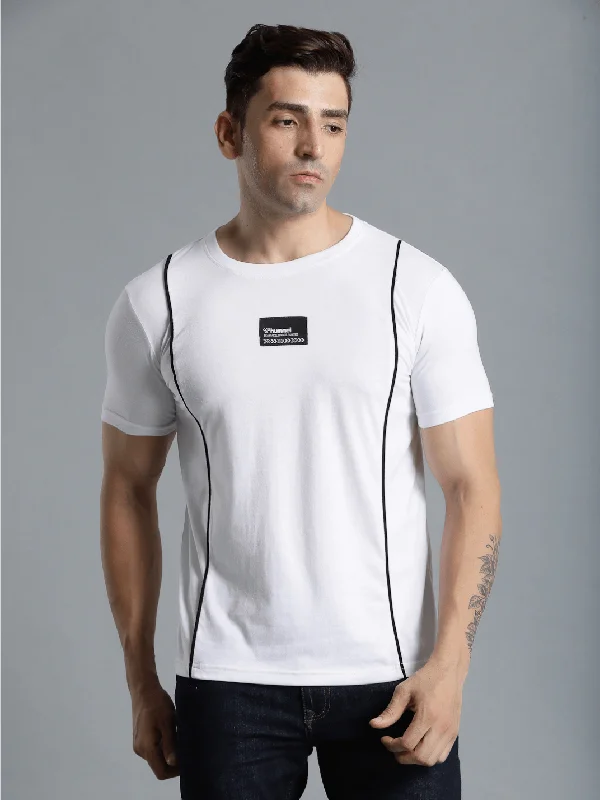 Wearable At Home Or Out Ivan Mens White T-Shirt