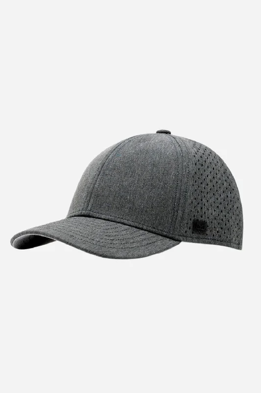 Minimal Classic Melin Hydro A-Game Performance Snapback Hat in Heather Charcoal Grey Minimal Classic Melin Hydro A-Game Performance Snapback Hat in Heather Charcoal Grey