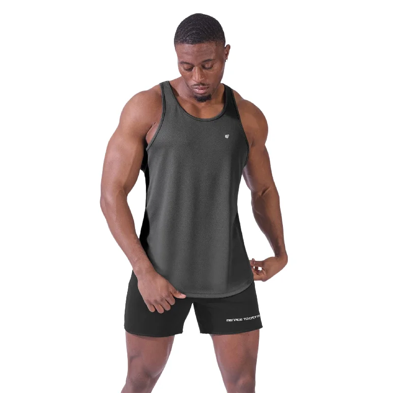 Sexy Fun Jed North Microfiber Dri-fit tank dark grey