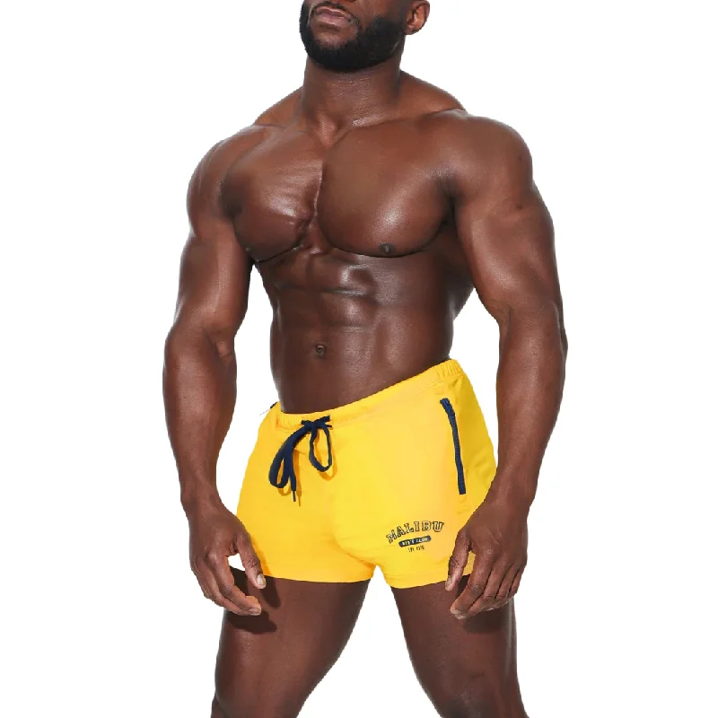 Soft Looks JJ Malibu Karma 2" short w/zipper pockets yellow