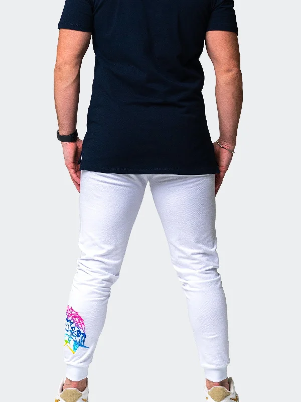 Age-reducing Style Jogger Neon White