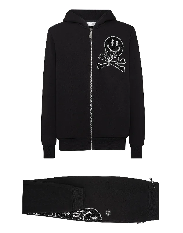 End Of The Year Jogging Set: Hoodie/Trousers Skeleton