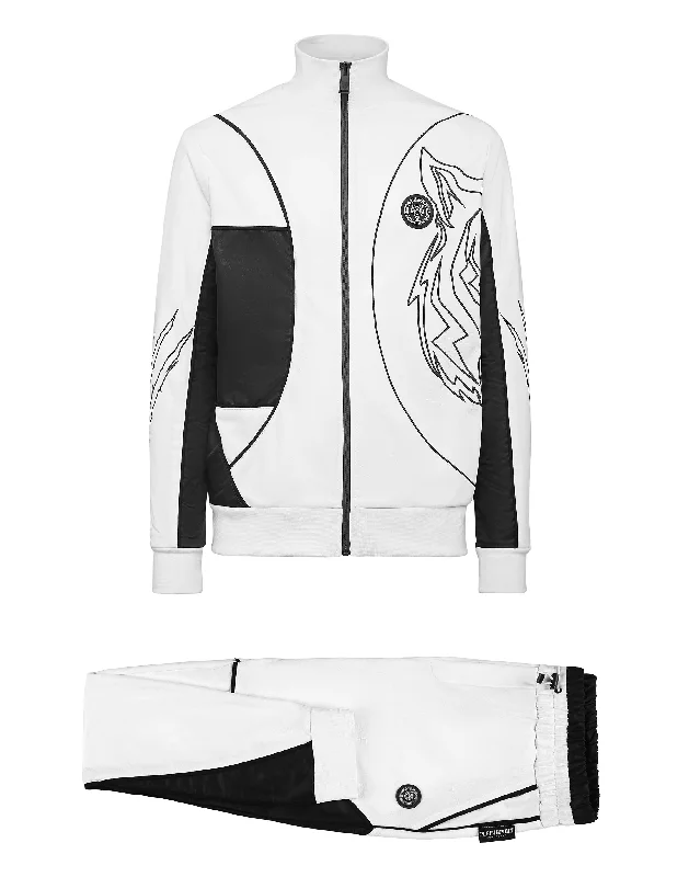 Casual And Casual Jogging Tracksuit:Top/Trousers Tiger