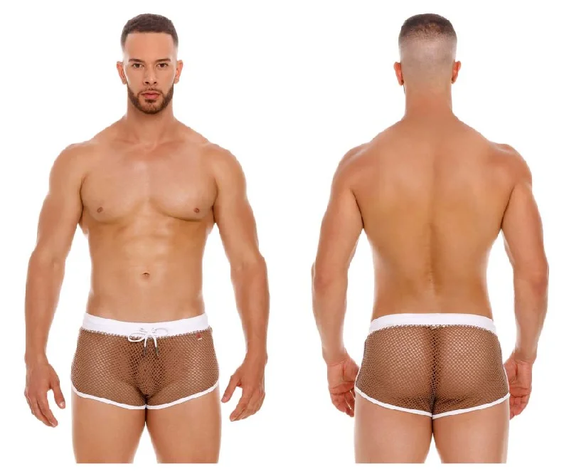 Light Dressing JOR 2117 Island Athletic Shorts Color Brown