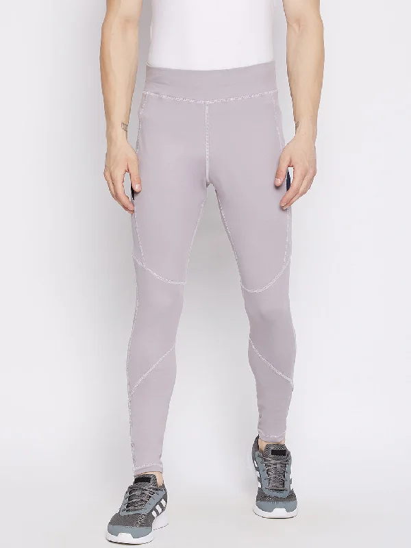 New Season Series JUMP USA Men Grey Active Wear Tights
