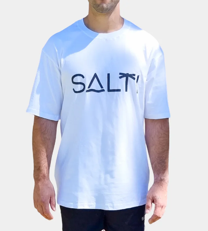 New Products Men's Salti tee: white