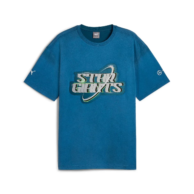 Effortless Outfits PUMA Men's Mercedes-AMG Petronas F1 Team Crews Go Summer Tee