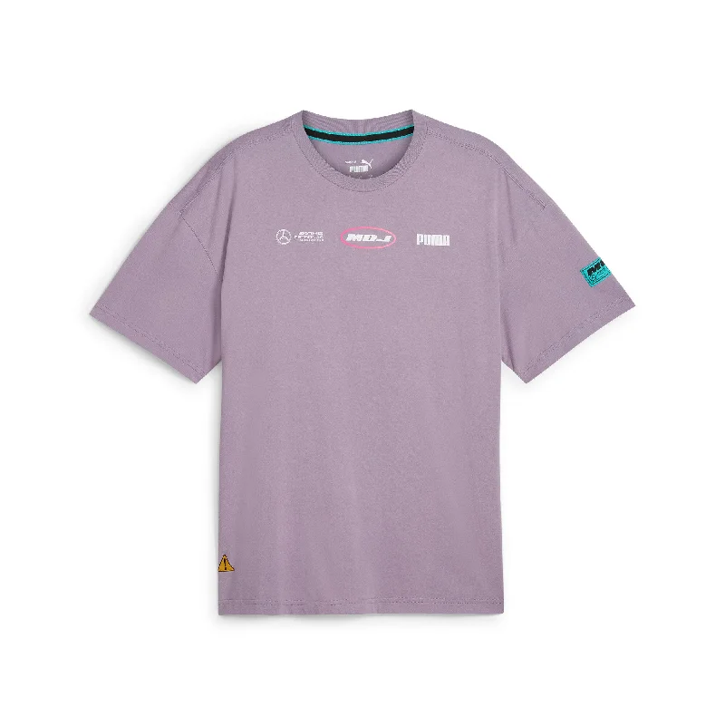 Breathable Style PUMA Men's Mercedes-AMG Petronas F1 Team x Mad Dog Jones Graphic Tee I
