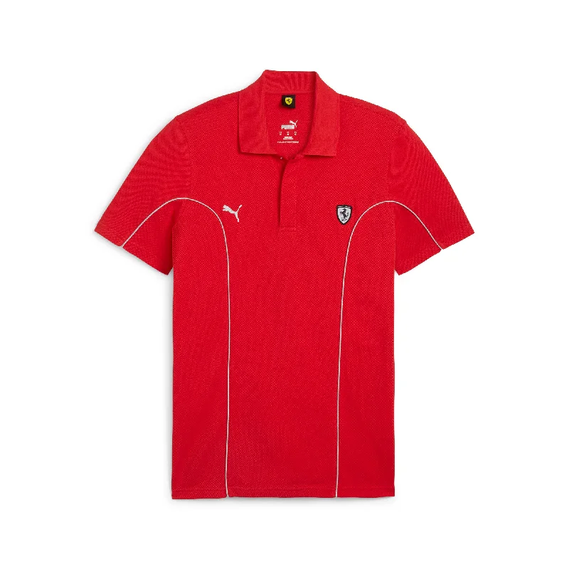 Relaxed Tops PUMA Men's Scuderia Ferrari Style Motorsport Polo