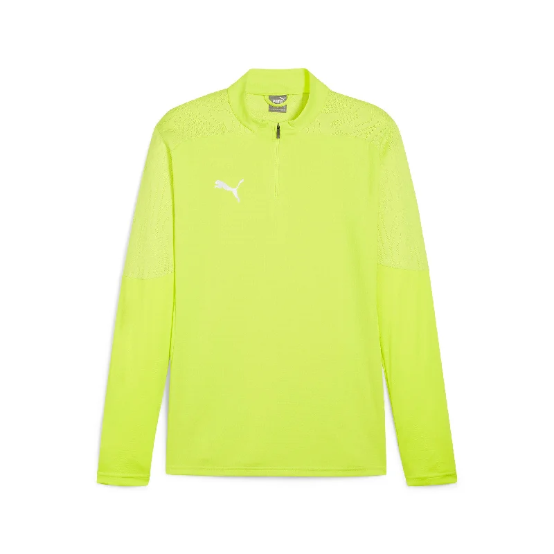 Printed Patterns PUMA Men's teamFINAL Quarter-Zip Soccer Training Jacket